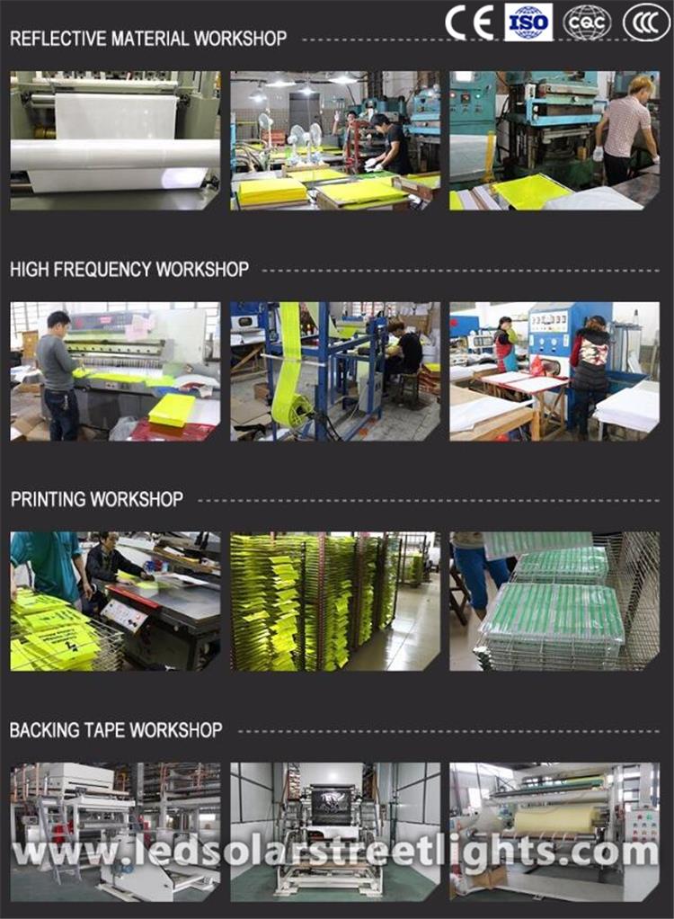 production process of street sign board