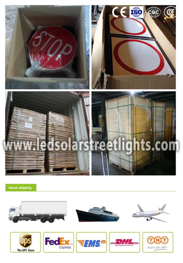 Deliver,Shipping and Serving of street sign board