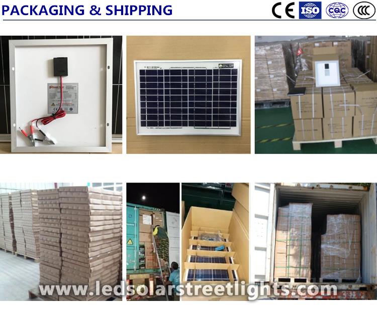 Packaging and Shipping of 12V Solar Panel